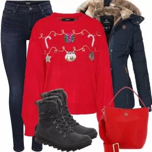 Winter Outfits Damen Komplette Outfit