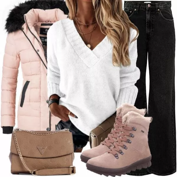 Winter Outfits Komplette Outfit für Frauen