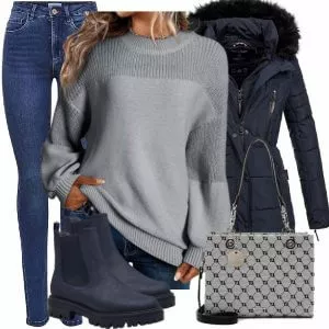 Winter Outfits Damenoutfit für Winter