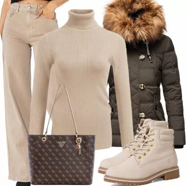 Winter Outfits Damenoutfit für Winter