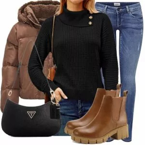 Winter Outfits Damenoutfit für Winter