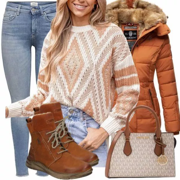 Winter Outfits Komplette Outfit für Frauen