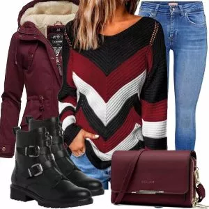 Winter Outfits Damenoutfit für Winter