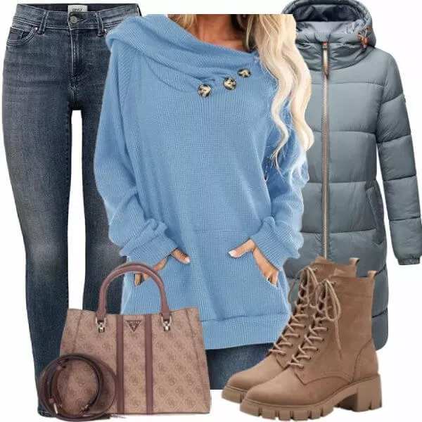 Winter Outfits Komplette Outfit für Frauen