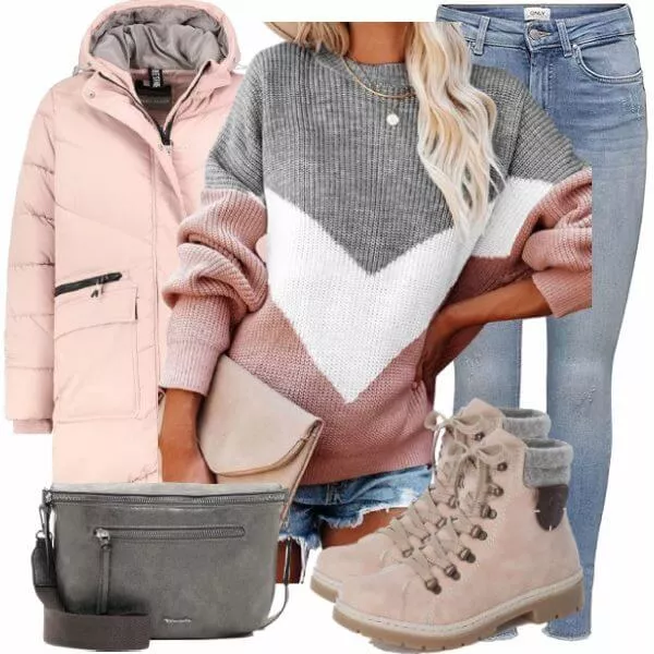 Winter Outfits Casual Outfit für Damen