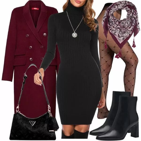 Winter Outfits Moderner Winter-Look Outfit