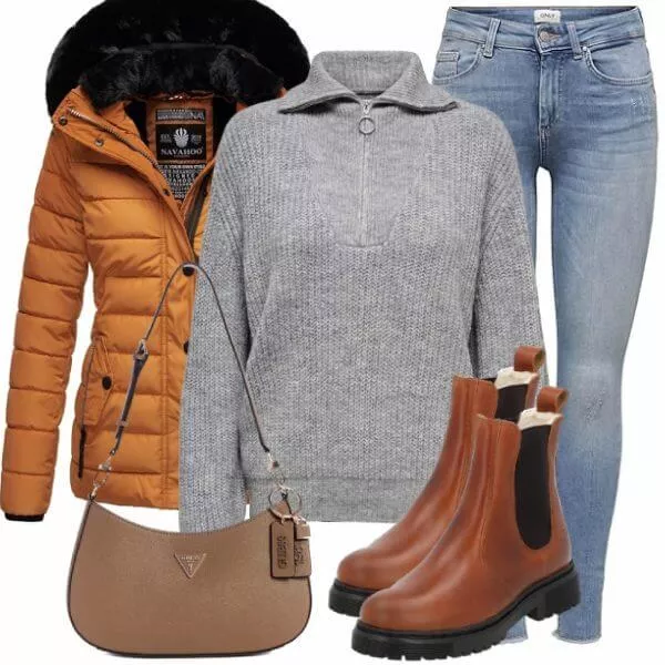 Winter Outfits Damenoutfit für Winter