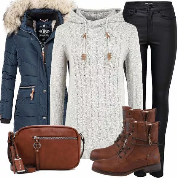 Winter Outfits Damenoutfit für Winter