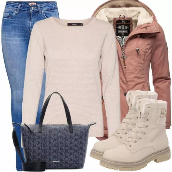 Winter Outfits Damen Komplette Outfit