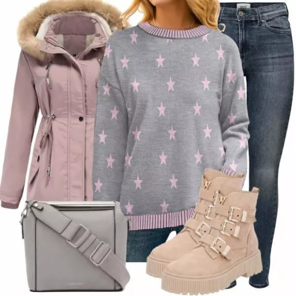 Winter Outfits Casual Outfit für Damen