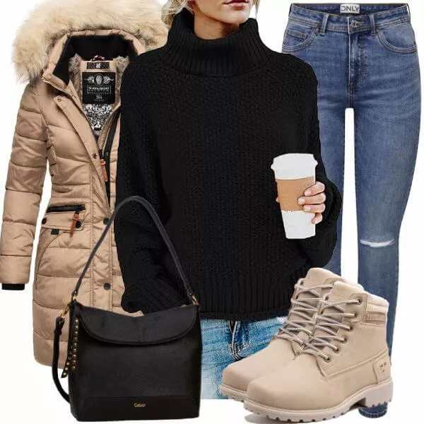 Winter Outfits Komplette Outfit für Frauen