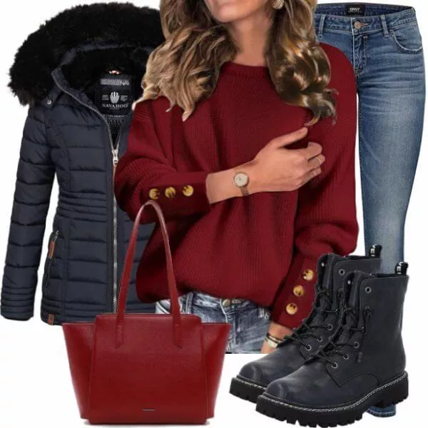 Winter Outfits Damenoutfit für Winter