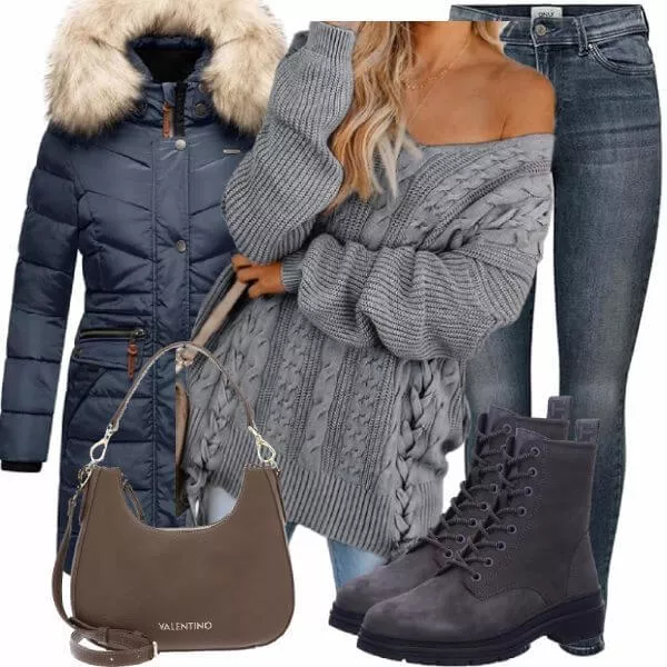 Winter Outfits Komplette Outfit für Frauen