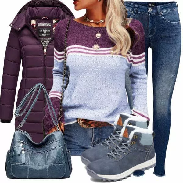 Winter Outfits Damenoutfit für Winter