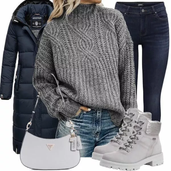 Winter Outfits Komplette Outfit für Frauen