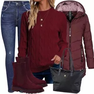 Winter Outfits Damenoutfit für Winter