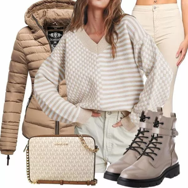 Winter Outfits Damen Komplette Outfit