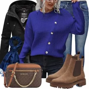 Winter Outfits Moderner Winter-Look Outfit