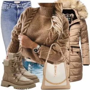 Winter Outfits Komplette Outfit für Frauen