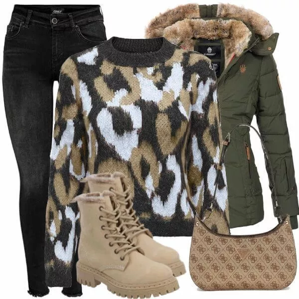 Winter Outfits Damen Komplette Outfit