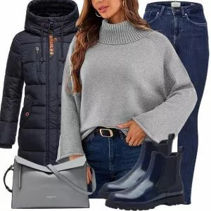 Winter Outfits Damenoutfit für Winter