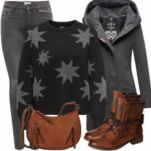 Winter Outfits Damen Komplette Outfit