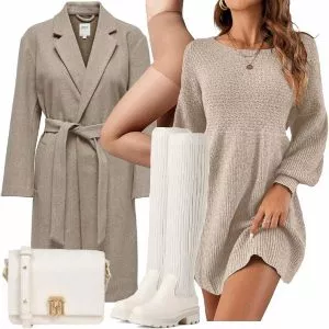 Winter Outfits Damen Komplette Outfit