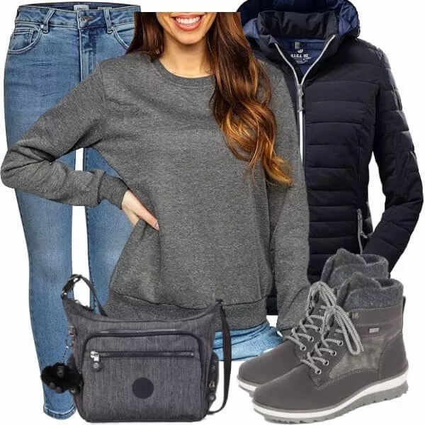 Winter Outfits Komplette Outfit für Frauen