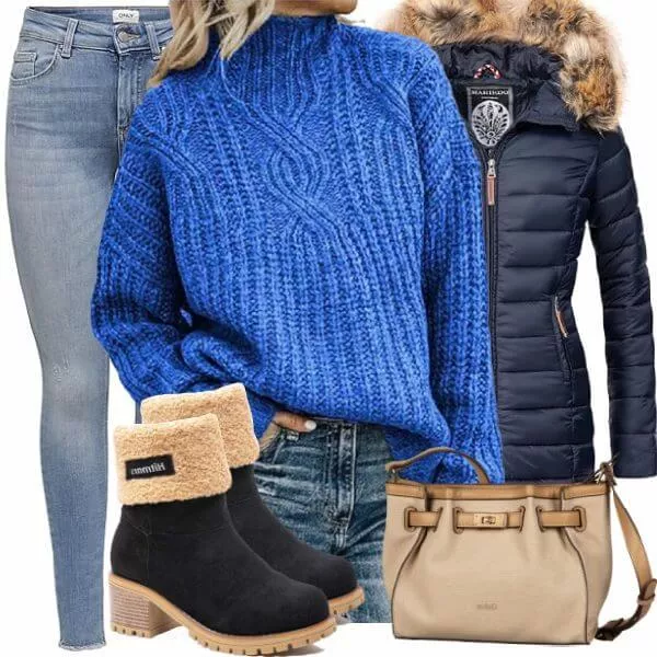 Winter Outfits Komplette Outfit für Frauen