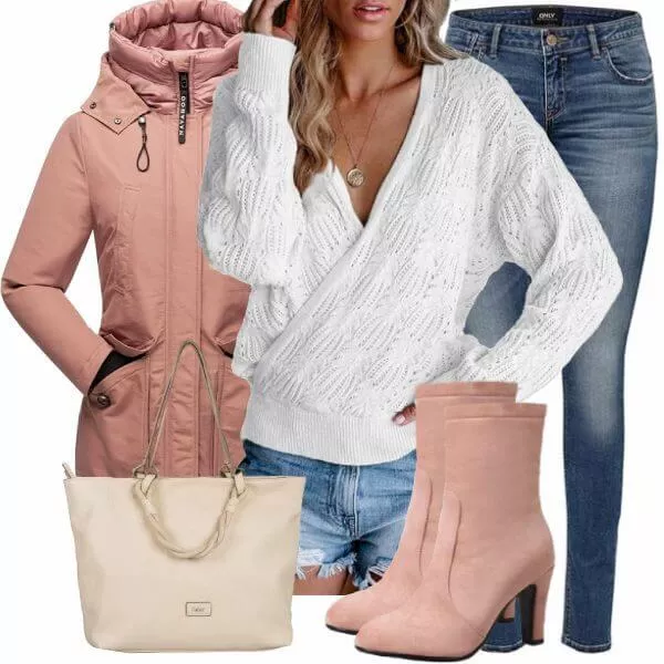 Winter Outfits Damen Komplette Outfit