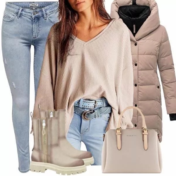 Winter Outfits Komplette Outfit für Frauen