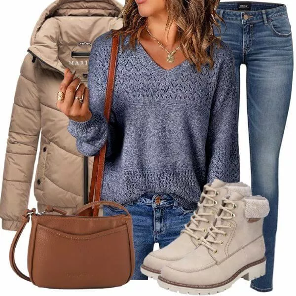 Winter Outfits Komplette Outfit für Frauen