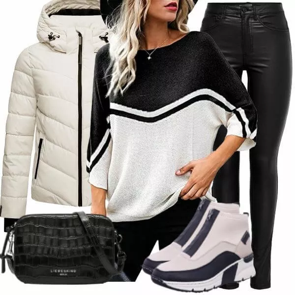 Winter Outfits Damen Komplette Outfit