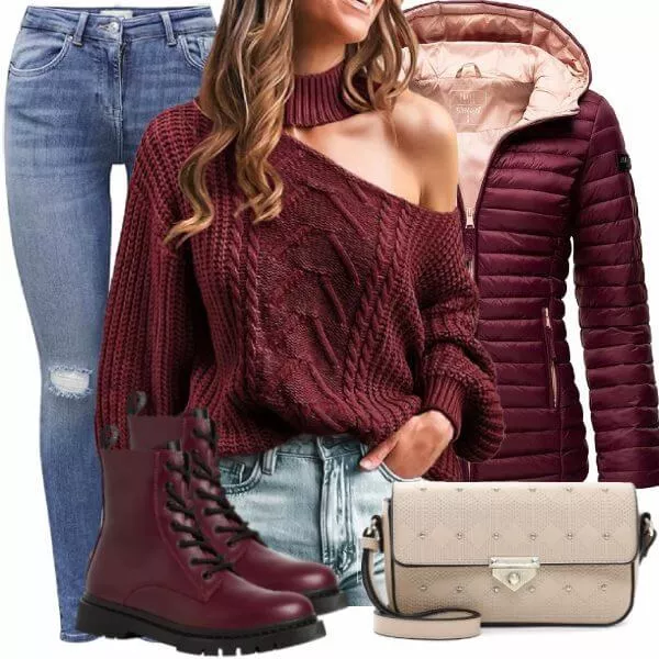 Winter Outfits Komplette Outfit für Frauen