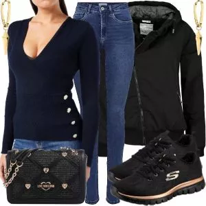Frühlings Outfits Moderner Frühlings-Look Outfit