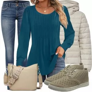 Frühlings Outfits Damenoutfit für Frühlings