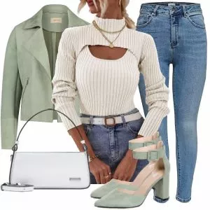 Frühlings Outfits Komplette Outfit für Frauen