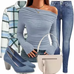 Frühlings Outfits Damenoutfit für Frühlings
