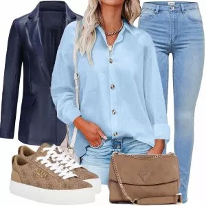 Frühlings Outfits Damenoutfit für Frühlings