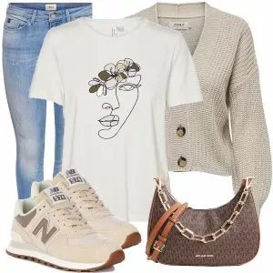 Frühlings Outfits Damen Komplette Outfit