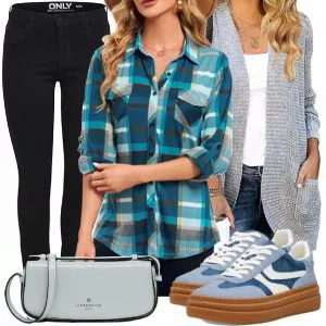 Frühlings Outfits Casual Outfit für Damen