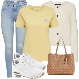 Frühlings Outfits Damen Komplette Outfit