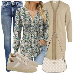 Frühlings Outfits Damenoutfit für Frühlings