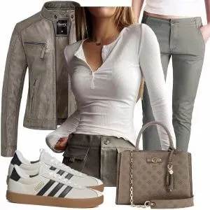 Frühlings Outfits Damenoutfit für Frühlings
