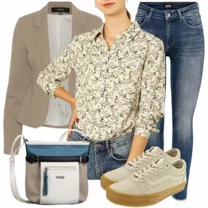 Frühlings Outfits Casual Outfit für Damen