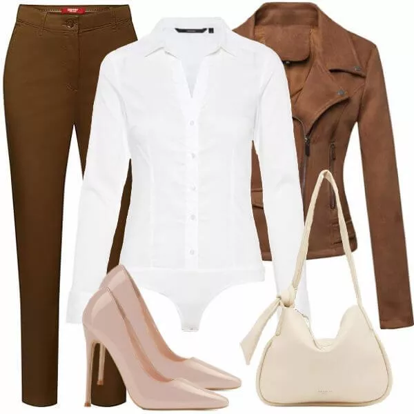 Business Outfits Elegantes Outfit für Damen