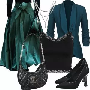 Party Outfits Moderner Party -Look Outfit