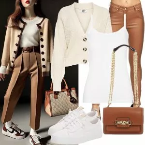 Frühlings Outfits Damenoutfit für Frühlings