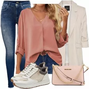 Frühlings Outfits Stylische Kombination für den Frühling