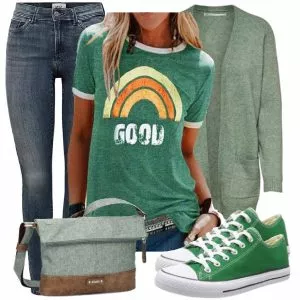 Frühlings Outfits Damenoutfit für Frühlings